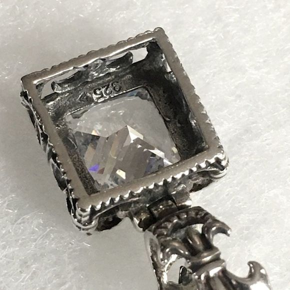 SILPADA Sterling Silver CZ Uptown Pendant S0979 - Picture 2 of 12